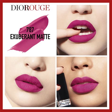 Rouge Dior • 787 Exuberant Matte 